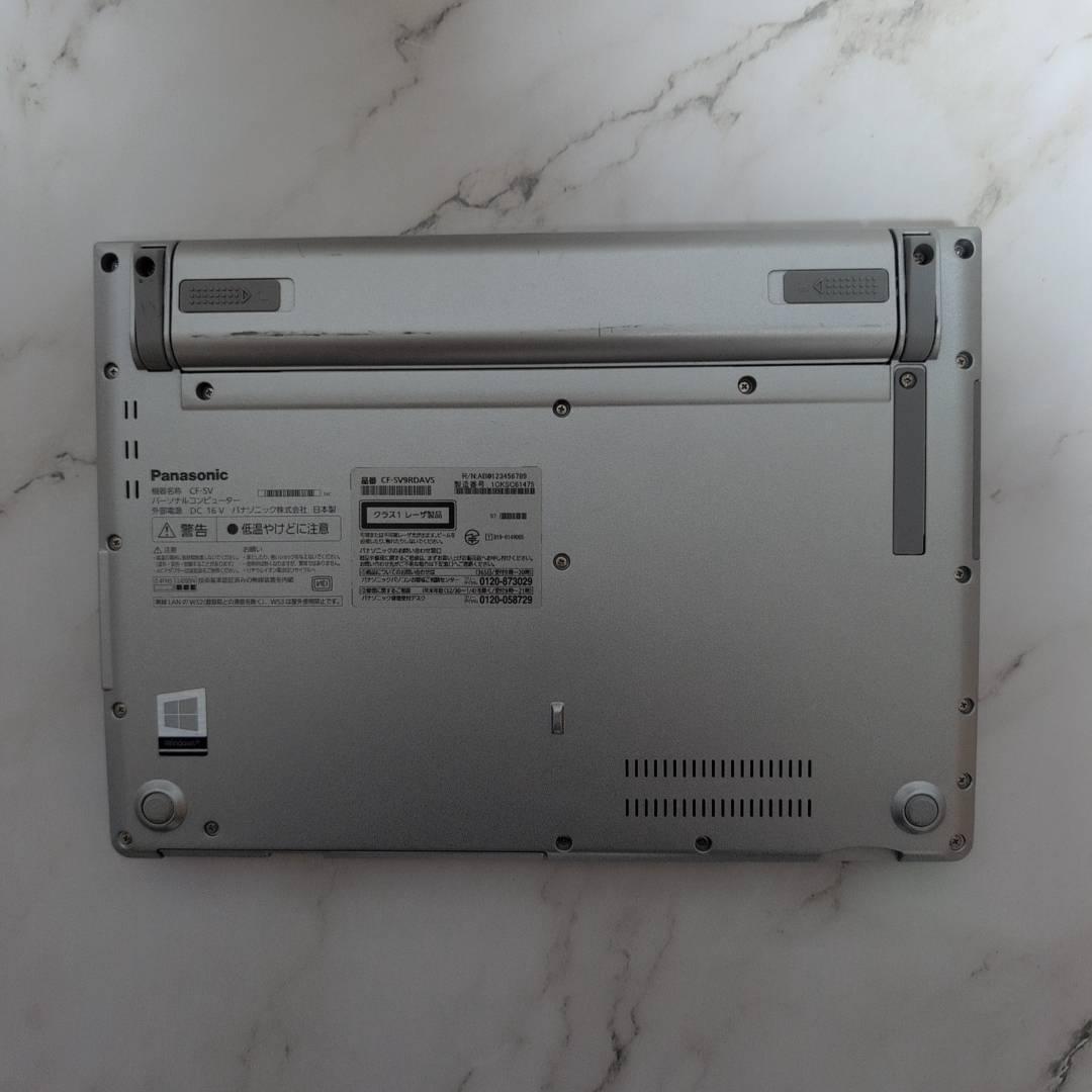 動作確認済み！Let's note SV9 i5 第10世代 SSD