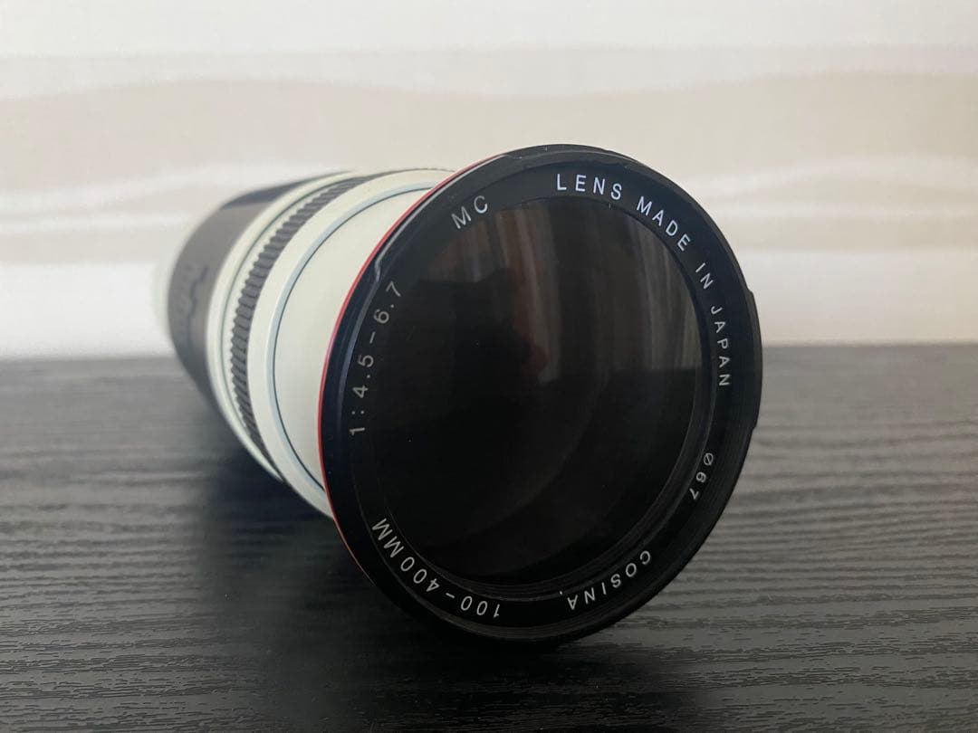 Nikon Fマウント　超望遠レンズ　COSINA 100-400mm AF