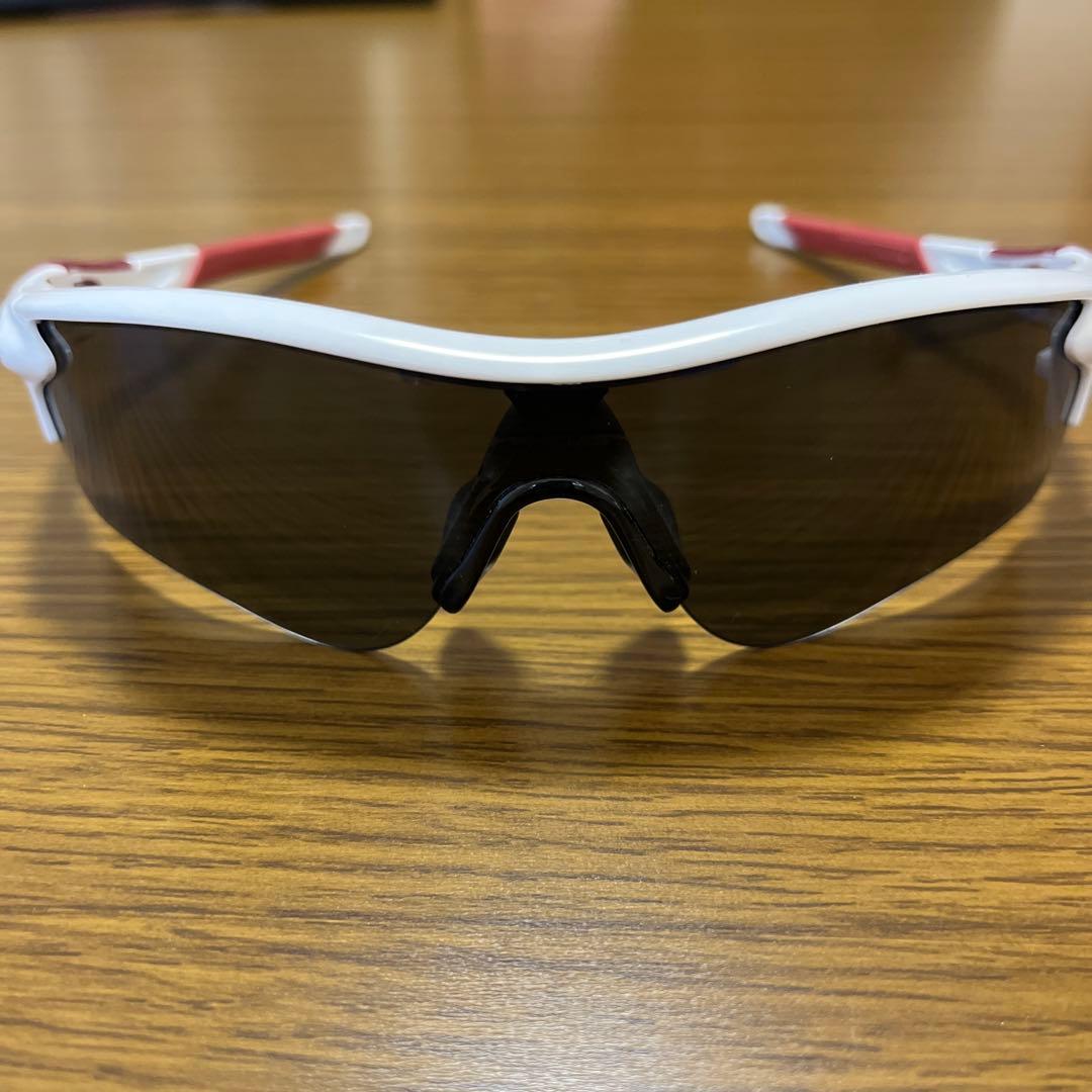 Oakley オークリー スポーツサングラス ホワイト/レッド 楽天イーグルス