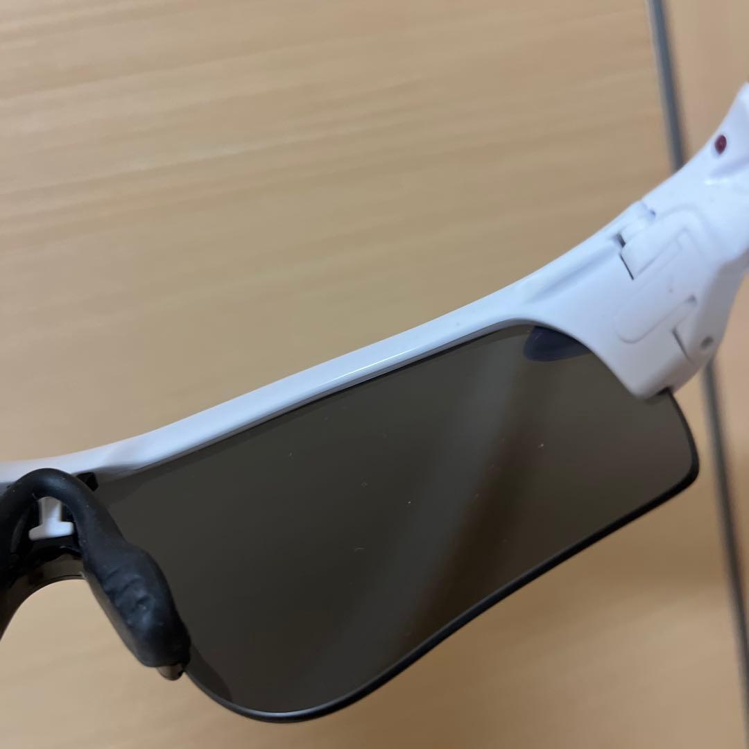 Oakley オークリー スポーツサングラス ホワイト/レッド 楽天イーグルス