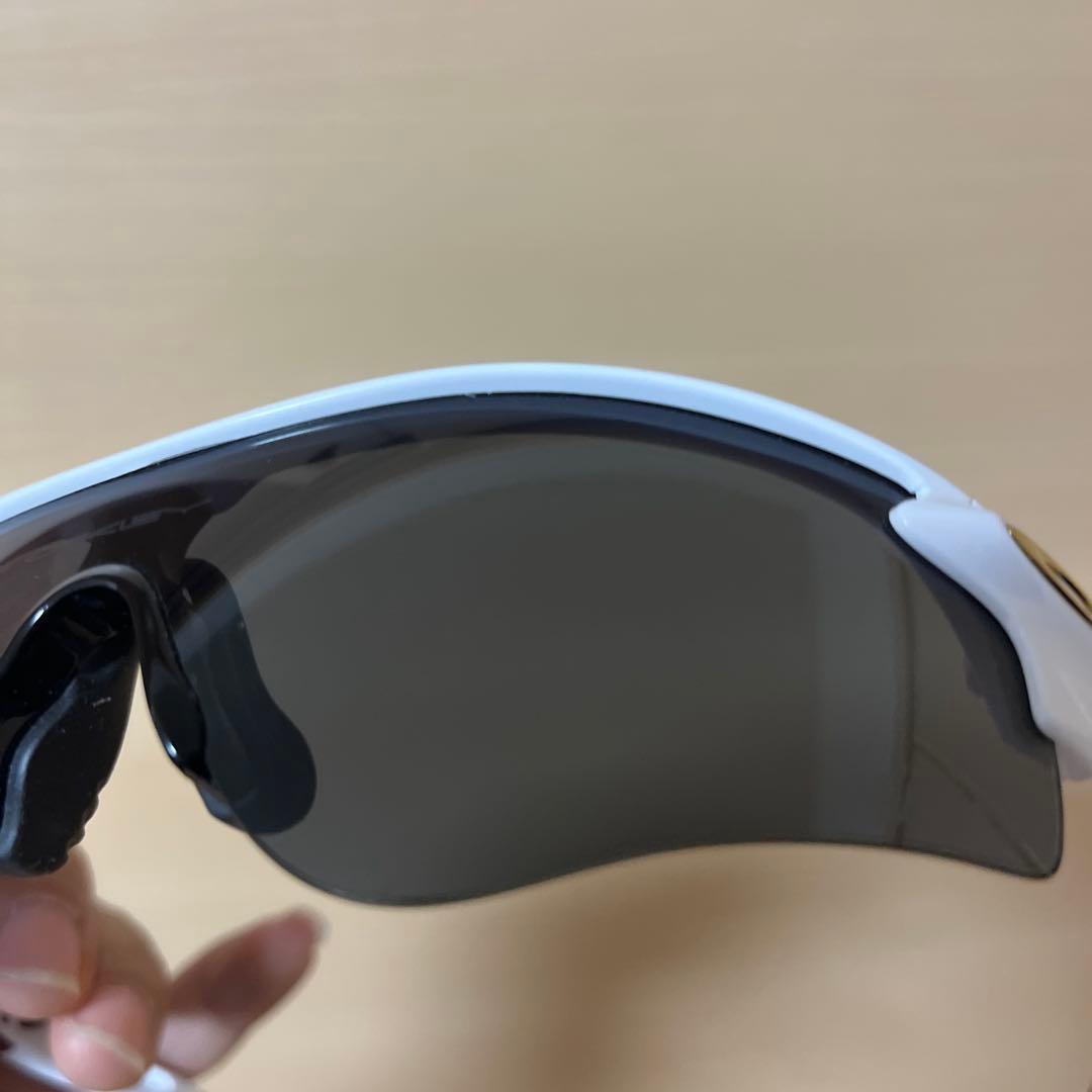 Oakley オークリー スポーツサングラス ホワイト/レッド 楽天イーグルス