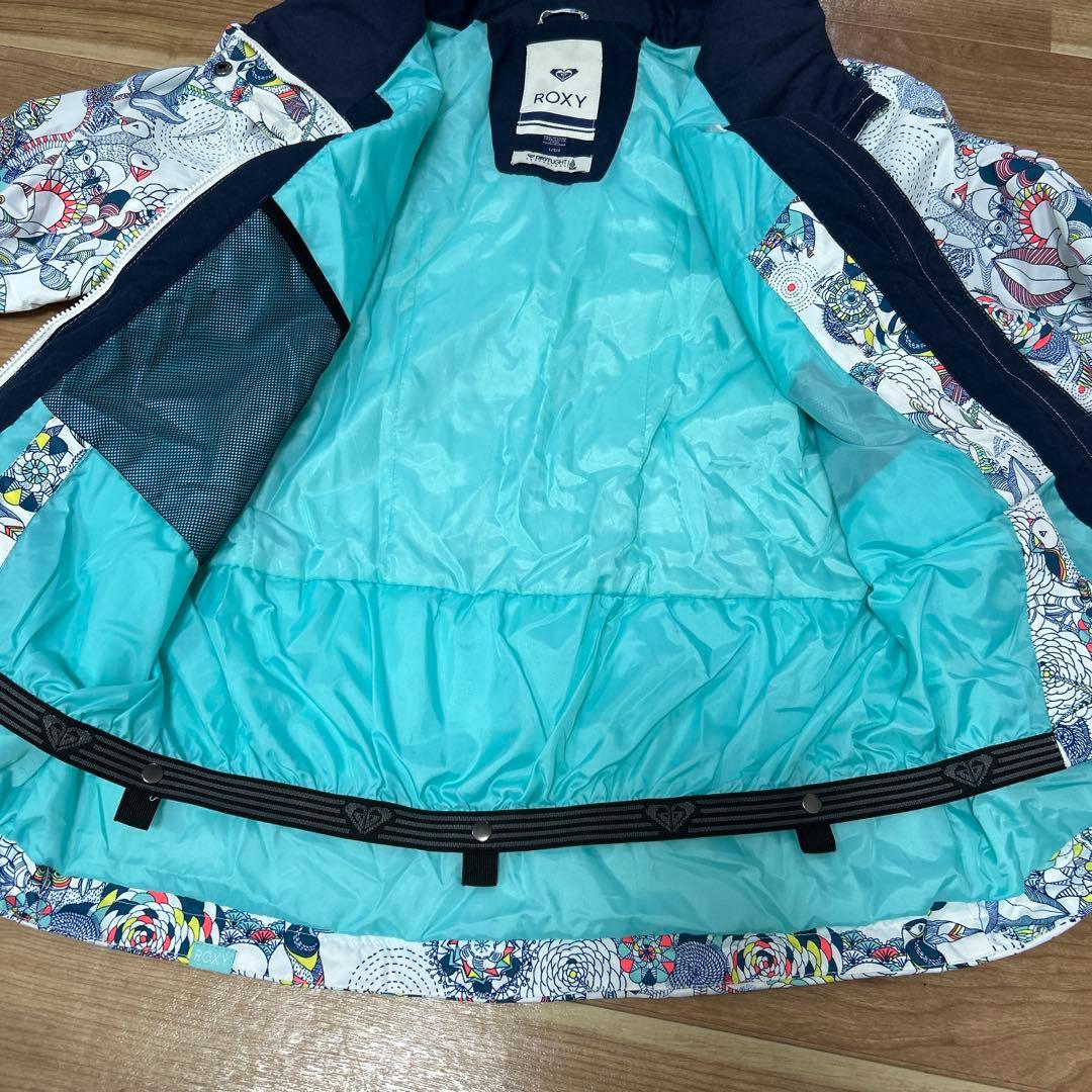 ロキシー　ROXY スキーウェア　スキージャケット　スキーパンツ　L 美品