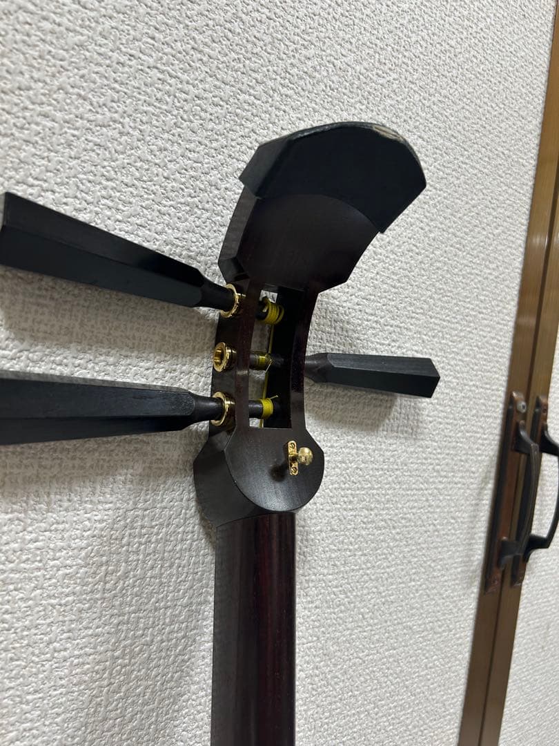 津軽三味線　犬皮