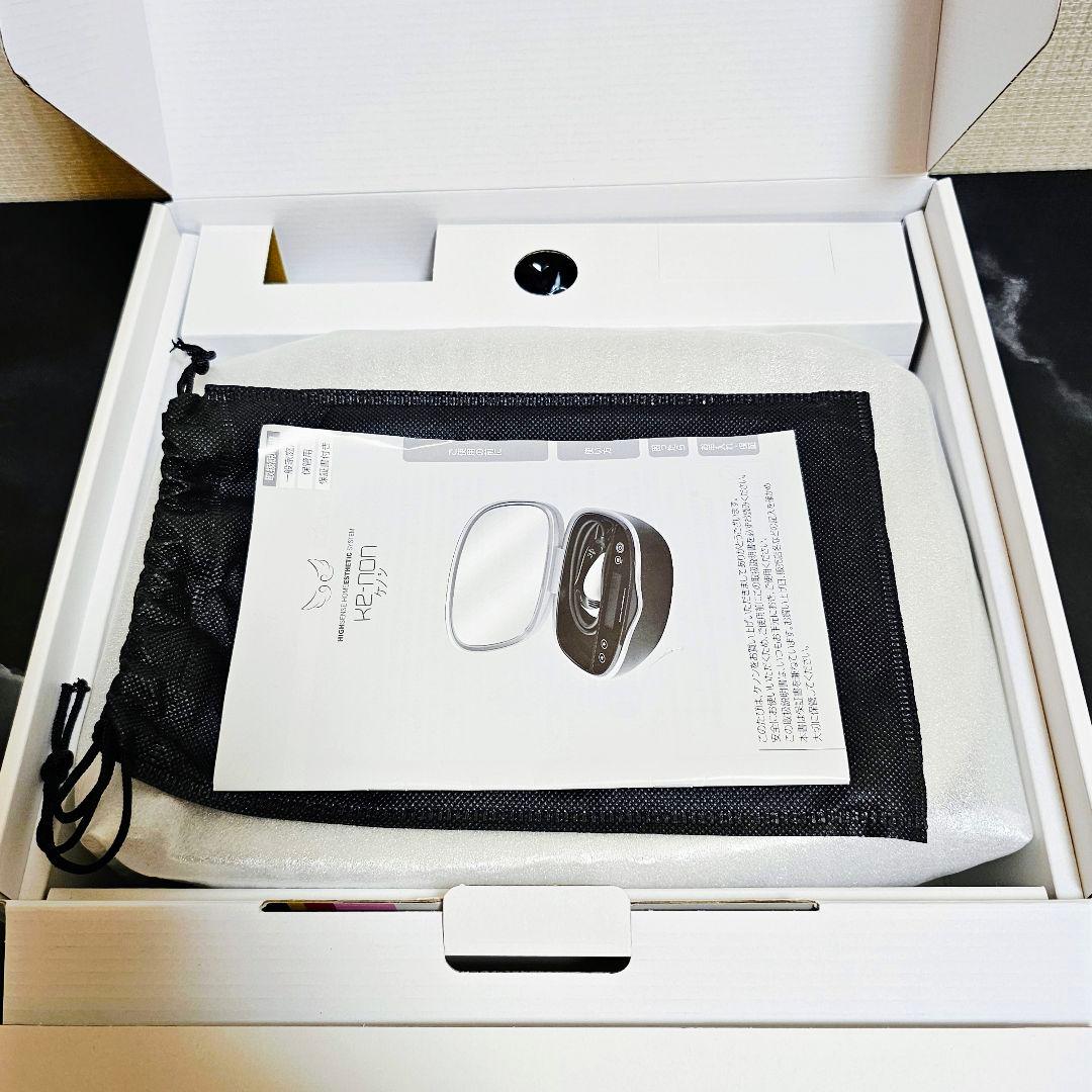 極美品 KE-NON ケノン 脱毛器 8.6 残照射99.7% 新品カートリッジ