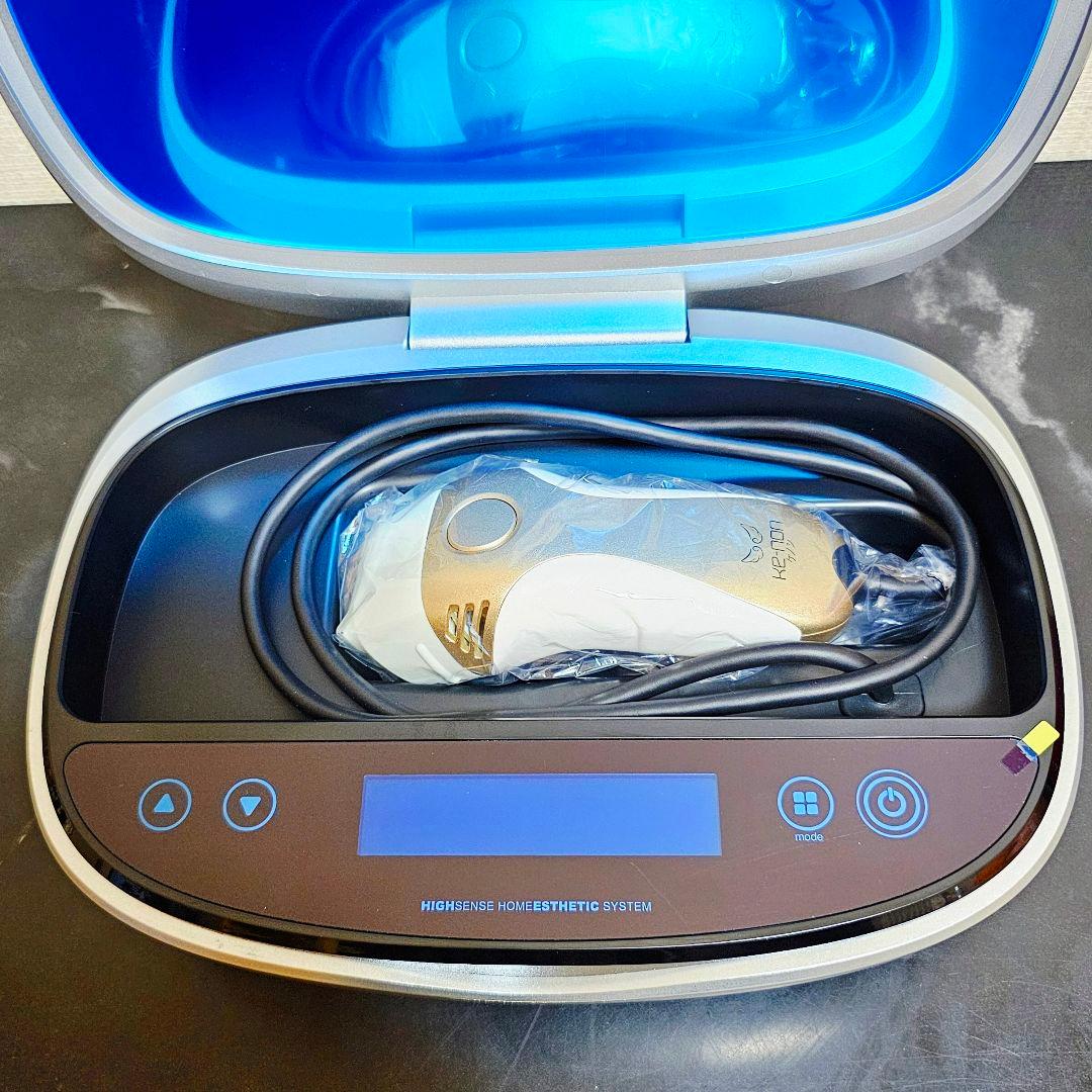 極美品 KE-NON ケノン 脱毛器 8.6 残照射99.7% 新品カートリッジ