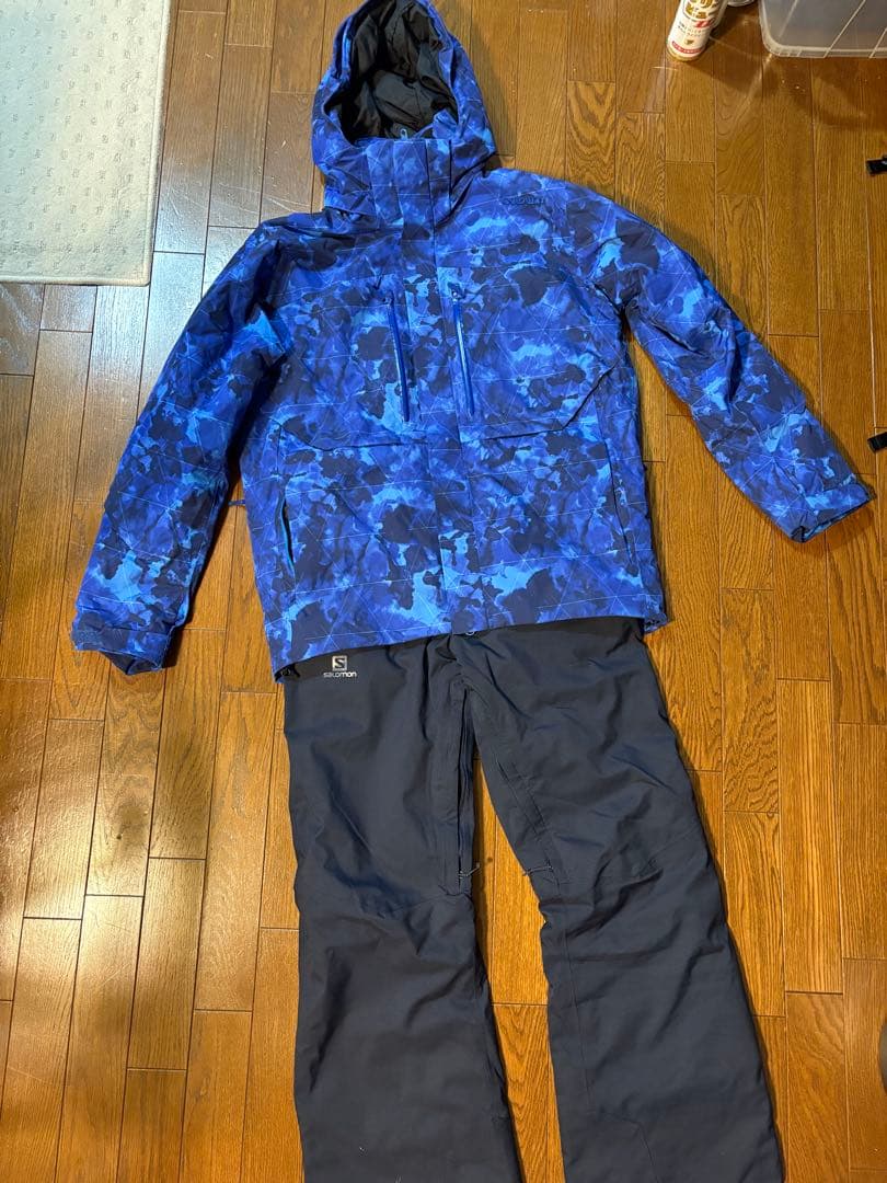GOLDWIN SALOMON スキーウェア上下セット クリーニング済