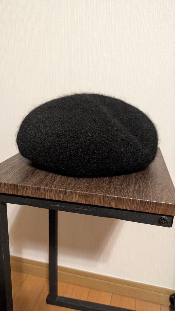 H.W. DOG ベレー帽 黒Black