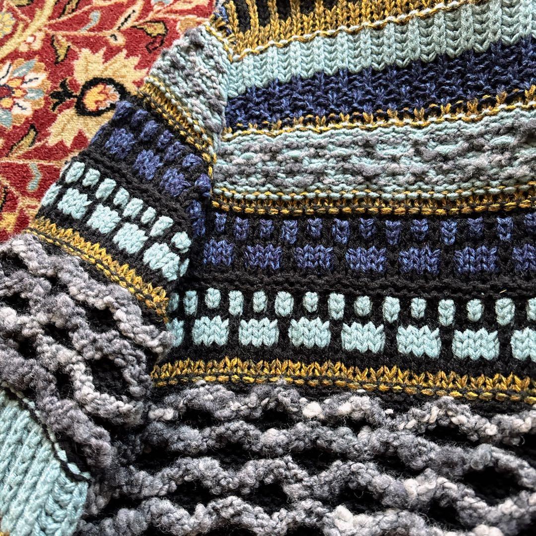 【極美品】アルベロベロ　ざっくりニット　カーディガン　ブタさん