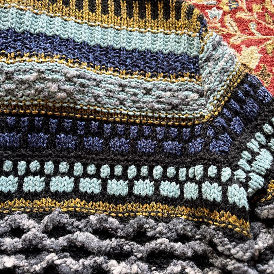 【極美品】アルベロベロ　ざっくりニット　カーディガン　ブタさん