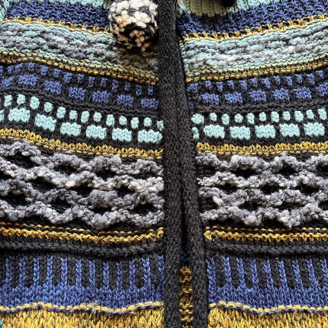 【極美品】アルベロベロ　ざっくりニット　カーディガン　ブタさん