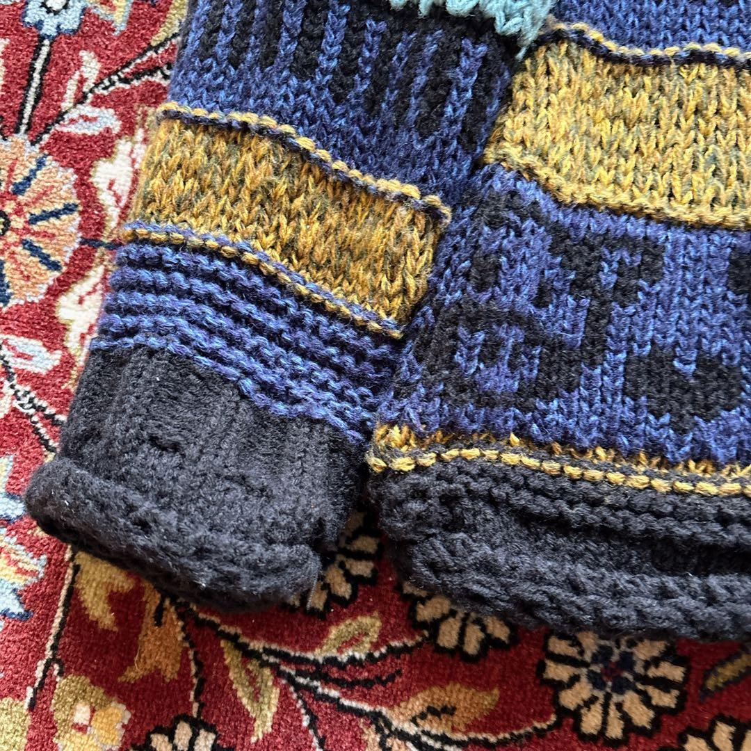 【極美品】アルベロベロ　ざっくりニット　カーディガン　ブタさん