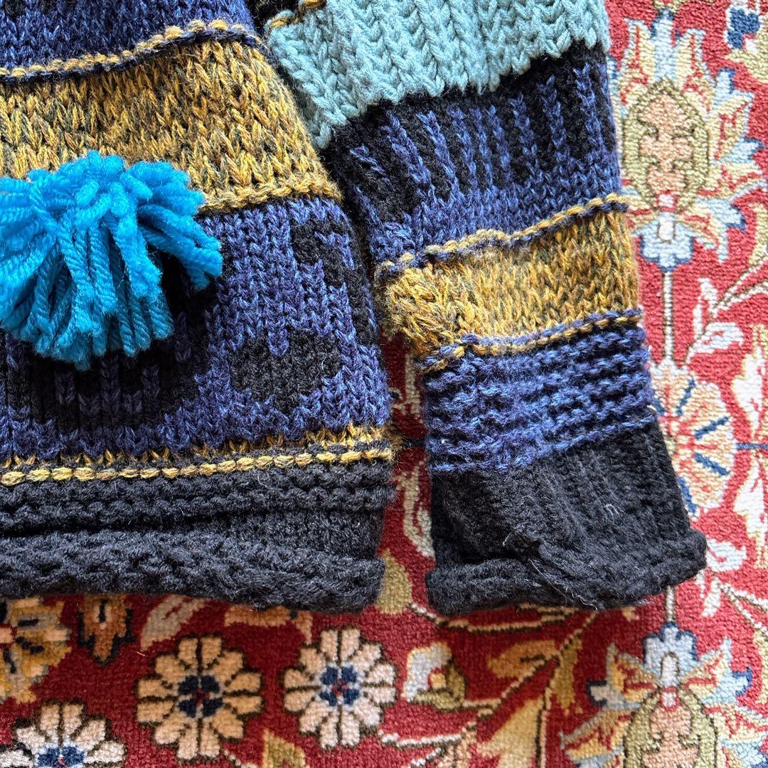 【極美品】アルベロベロ　ざっくりニット　カーディガン　ブタさん