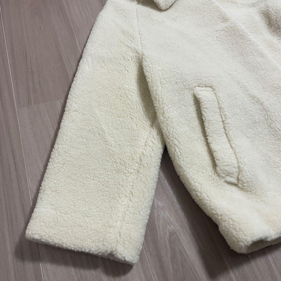 【ボールジィ】ウールボアステンカラーコート 36ライトベージュ トゥモローランド