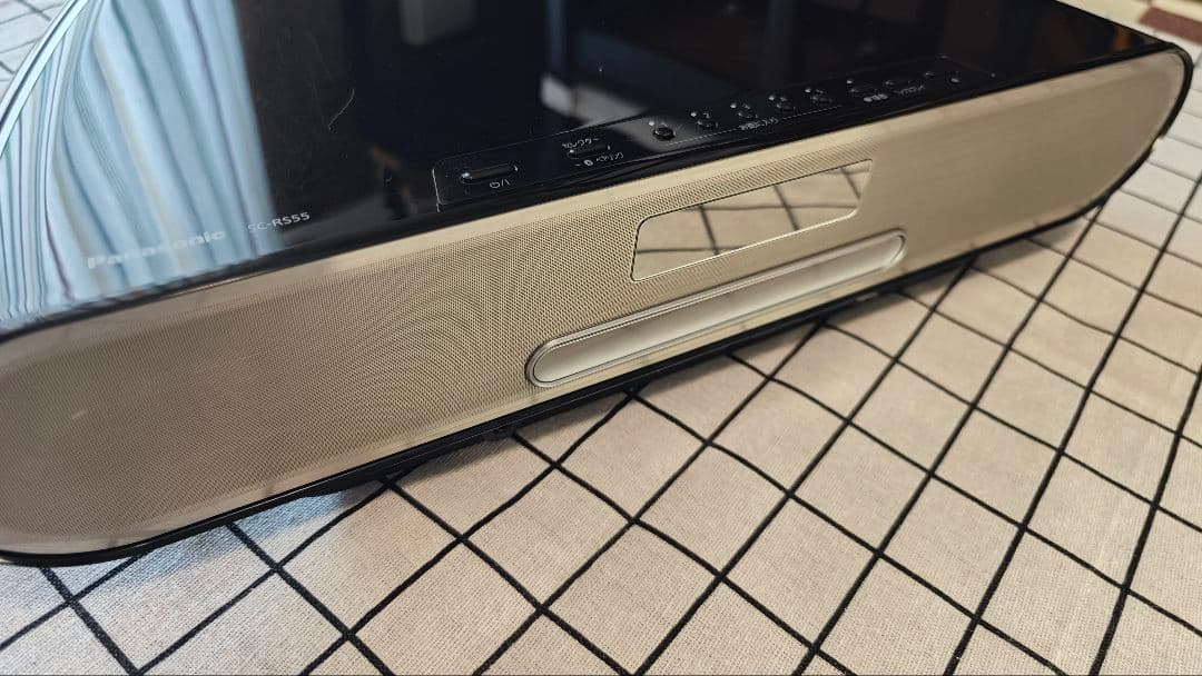 Panasonic コンパクトステレオシステム ブラック SC-RS55-K