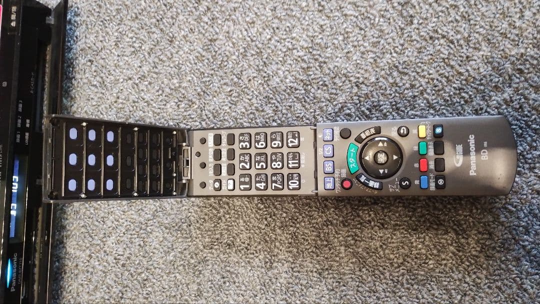 Panasonic DMR-BZT710 ブルーレイレコーダー 1TBへ容量UP