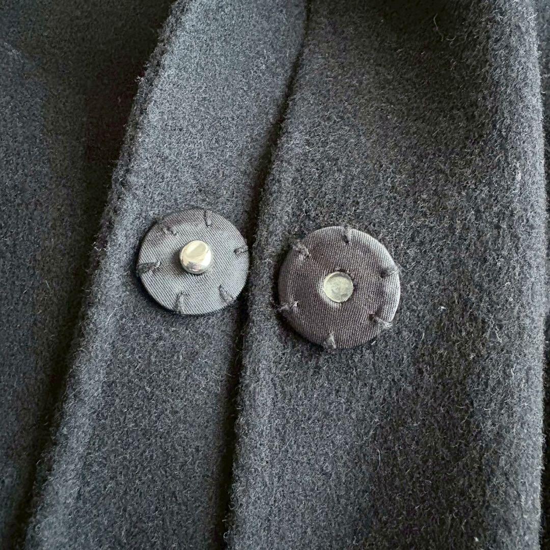 美品◆グレースコンチネンタル フォックスファー ポンチョ ケープ コート