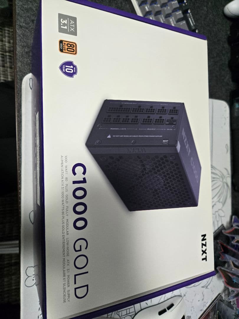 2025　atx3.1 NZXT C1000 GOLD 1000W 電源ユニット