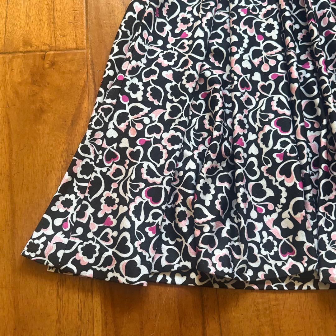 Kayme ワンピース ハートラビリンス サイドジップ ウエストリボン