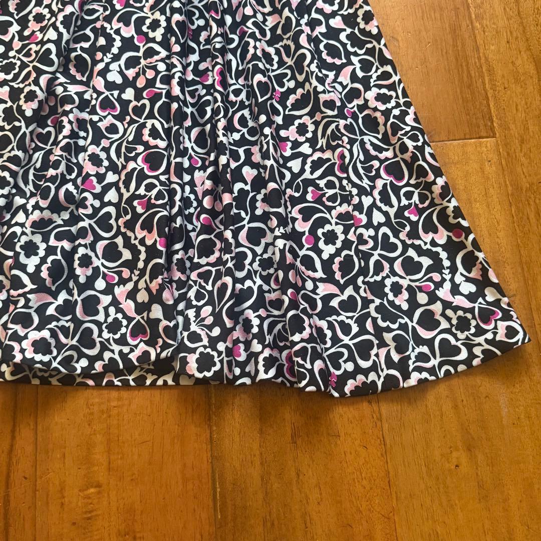 Kayme ワンピース ハートラビリンス サイドジップ ウエストリボン