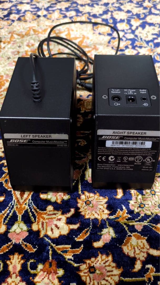 スピーカー・ウーファー Bose COMPUTER MUSIC MONITOR