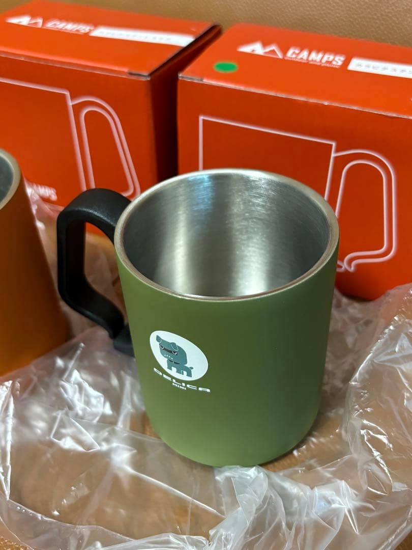 デリ丸。　カラビナステンレスマグ　2個セット