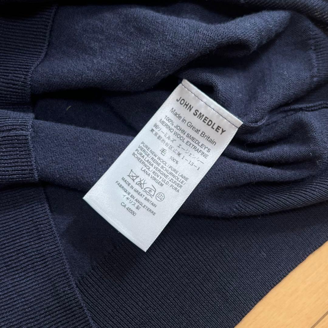 JOHN SMEDLEYタートルネックニット