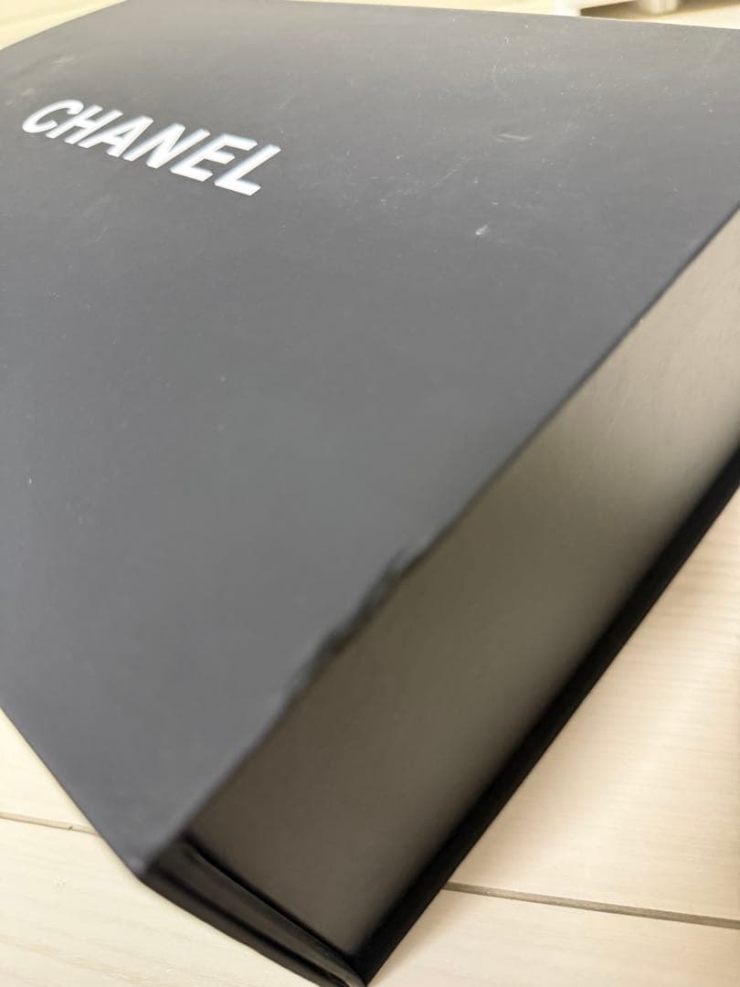 ノベルティCHANEL チェーン フラップバッグ キャビアスキン 2way