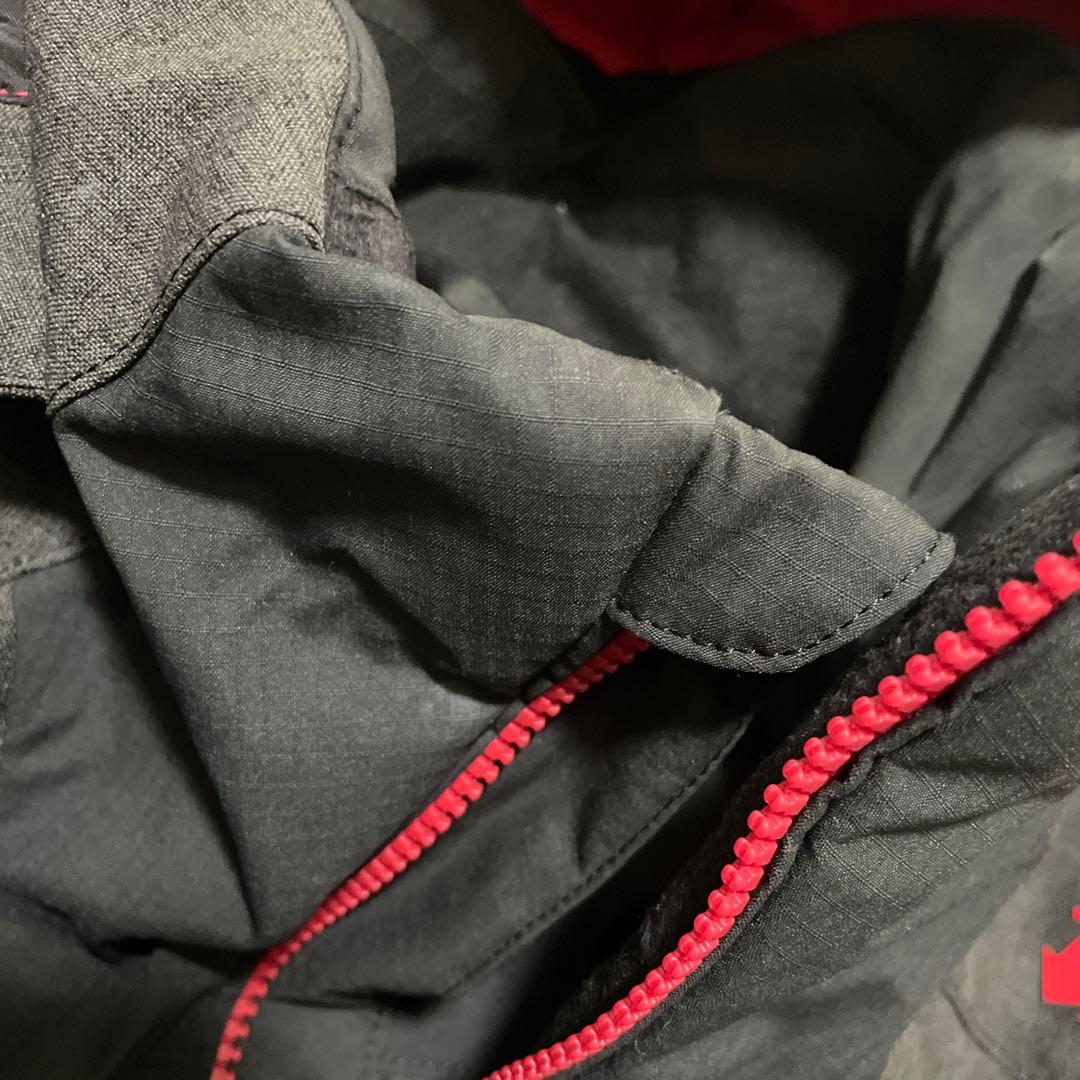 DESCENTE レッド ブラック スキーウェア 上下セット M