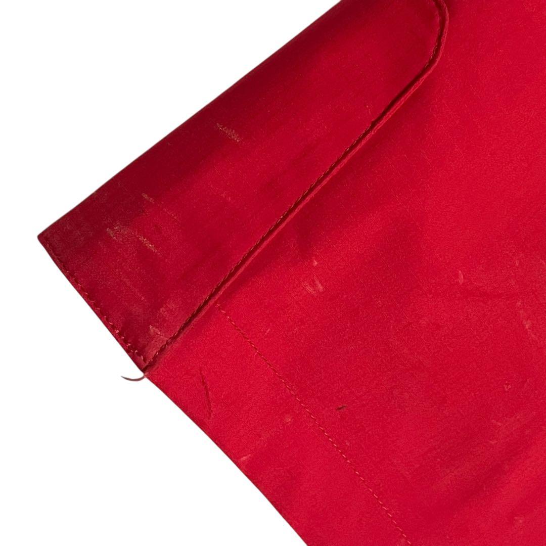 DESCENTE レッド ブラック スキーウェア 上下セット M