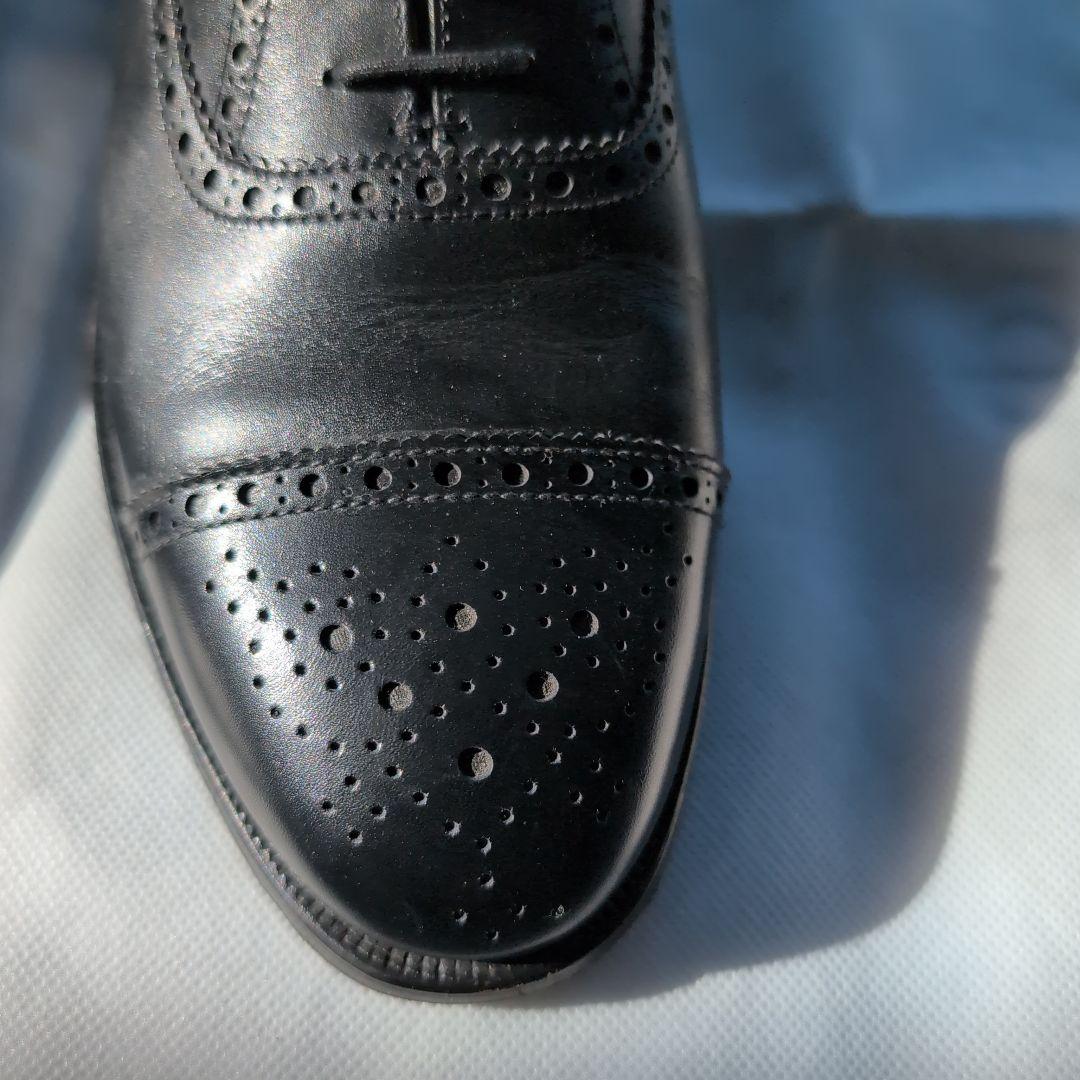 HACKETT ブラック ドレスシューズ イギリス製