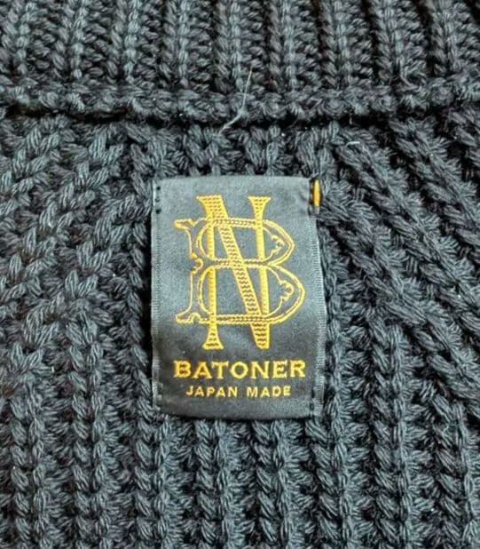 BATONER ドライバーズニット 25AW サイズ3 美品