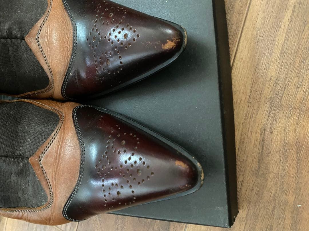 トルネードマート レザーアンクルストラップサボサンダル S