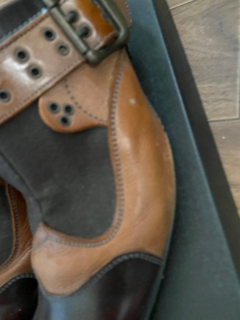 トルネードマート レザーアンクルストラップサボサンダル S