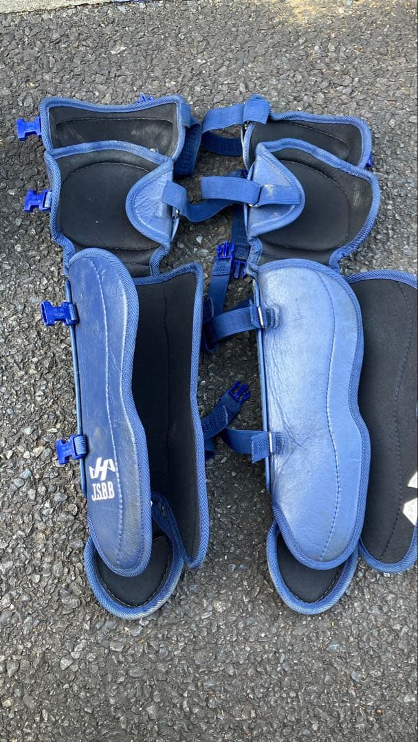 ハヤケヤマ　キャッチャー防具セット　大人用　一式　他メーカ混在　中古