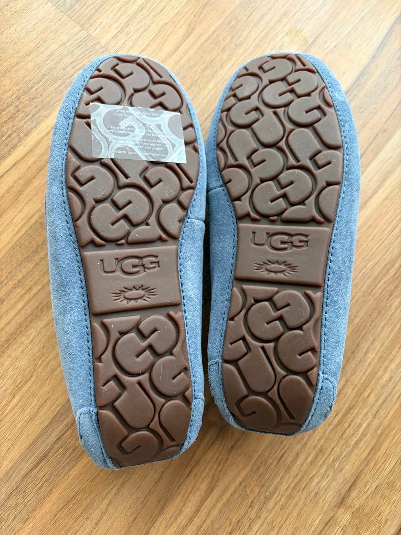 新品未使用⭐︎UGG ブルー モカシン スリッポン