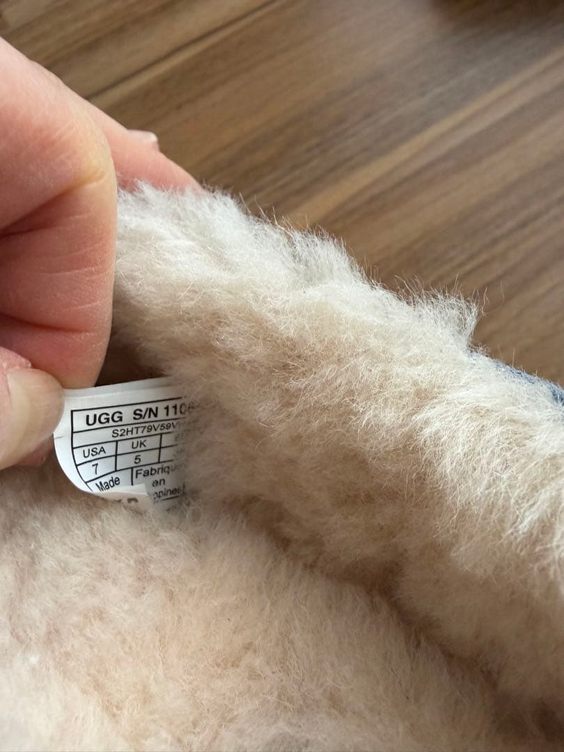 新品未使用⭐︎UGG ブルー モカシン スリッポン