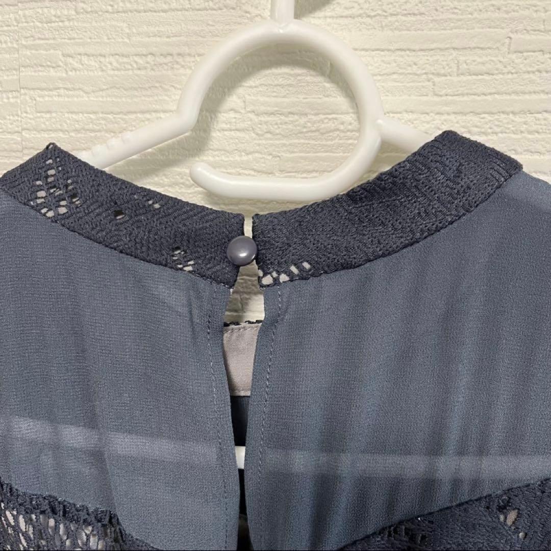 niana アシンメトリータックドレス チャコールアンドレスド【お値下げ交渉可】