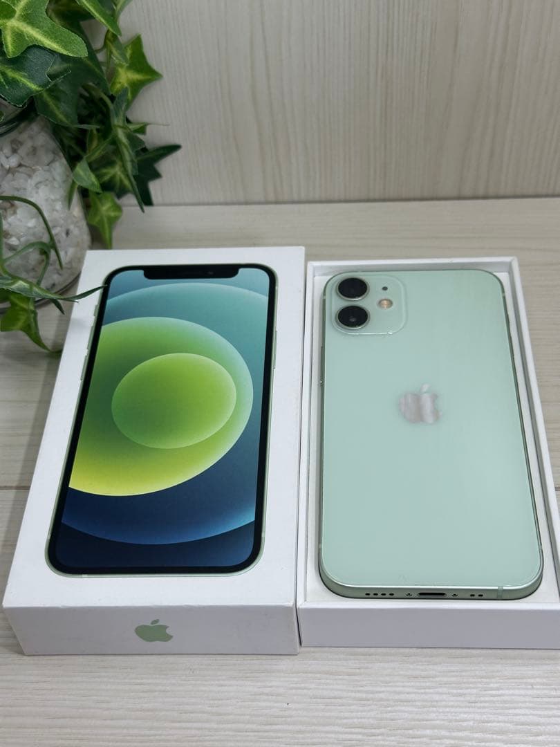 ✅✨美品・100％✨iPhone 12 mini 128GB グリーン