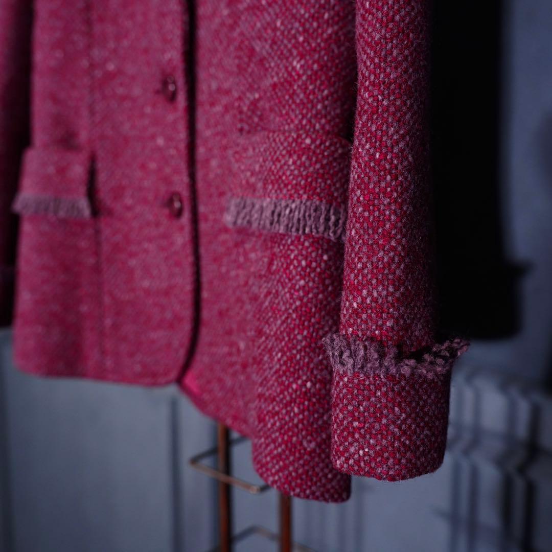 Christian Dior ディオールネップツイードテーラードジャケット