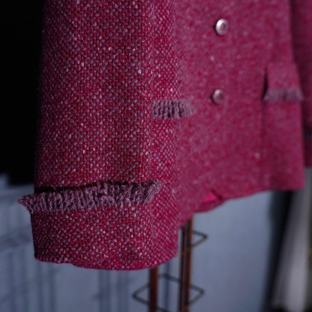 Christian Dior ディオールネップツイードテーラードジャケット