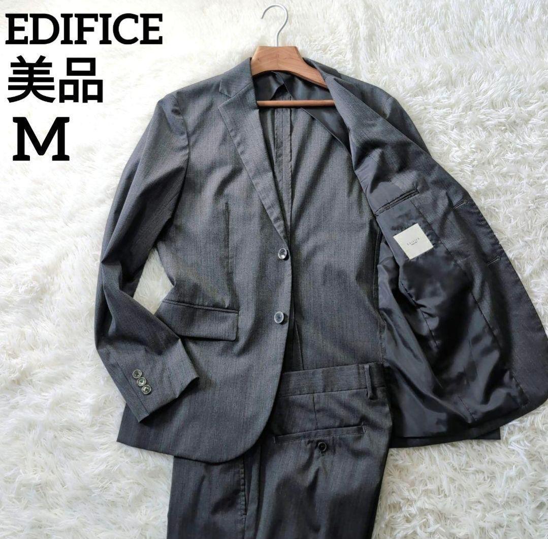 EDIFICE グレー ビジネススーツ M
