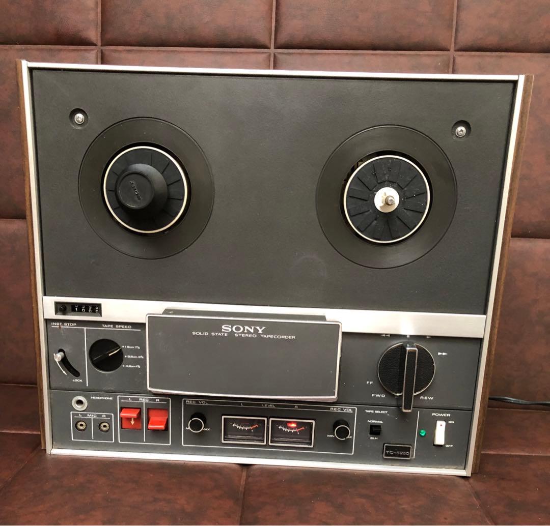 SONY オープンリールデッキ　TC-6260通電のみ(J093)
