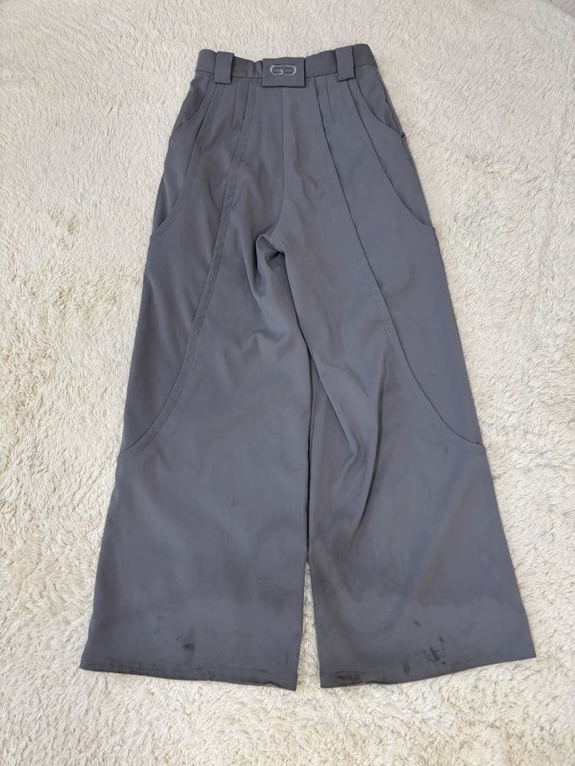 GOAT ESSENCE TUCK WIDE PANTS サイズ2