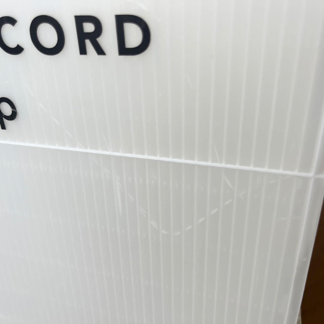 DMR レコードコンテナ 【ホワイト】 4個