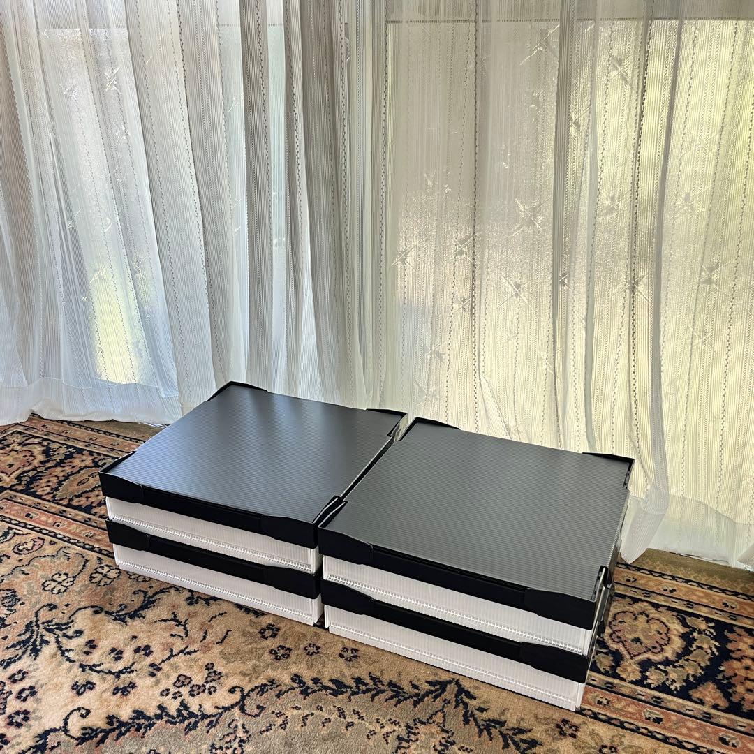 DMR レコードコンテナ 【ホワイト】 4個