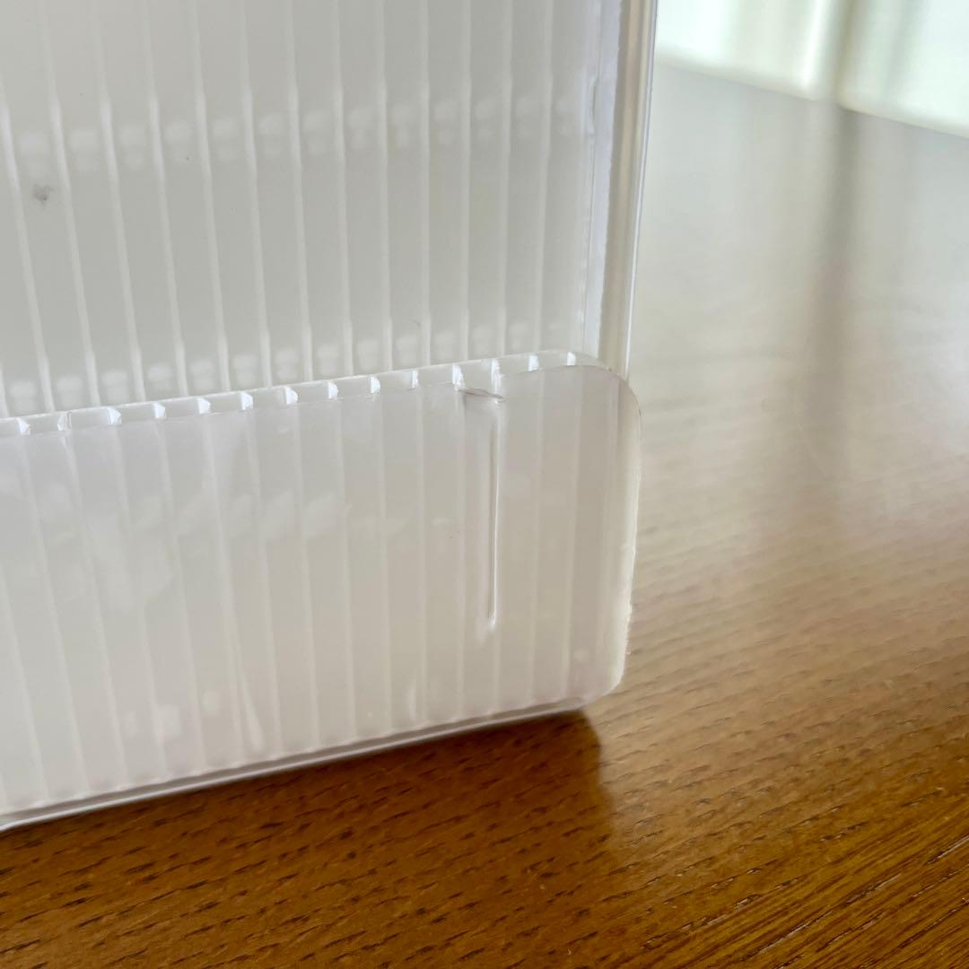 DMR レコードコンテナ 【ホワイト】 4個