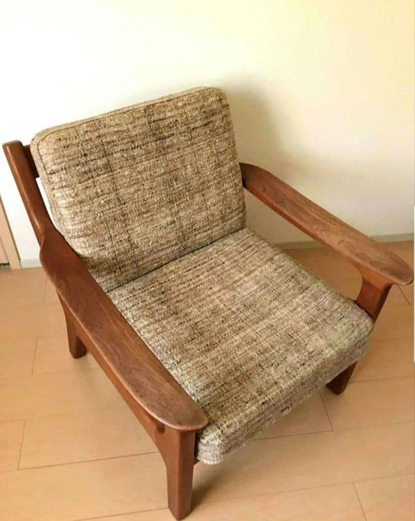1人掛けソファ チーク 北欧 デンマーク ヴィンテージ