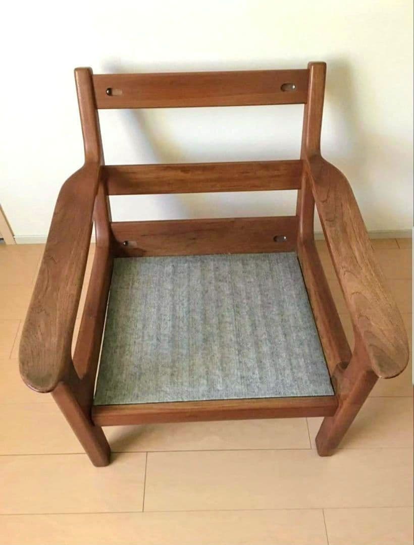 1人掛けソファ チーク 北欧 デンマーク ヴィンテージ