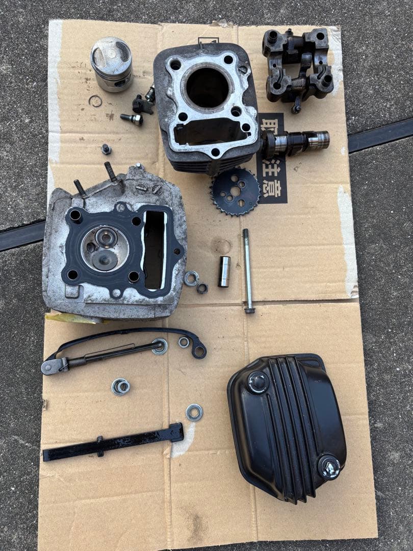 KOJIさま専用エイプ50腰上AC16エンジンジャンク