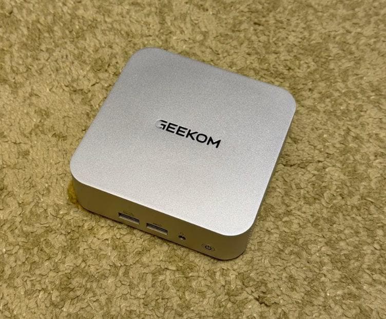 【AMD Ryzen 7 6800H搭載】GEEKOM A6ミニPC